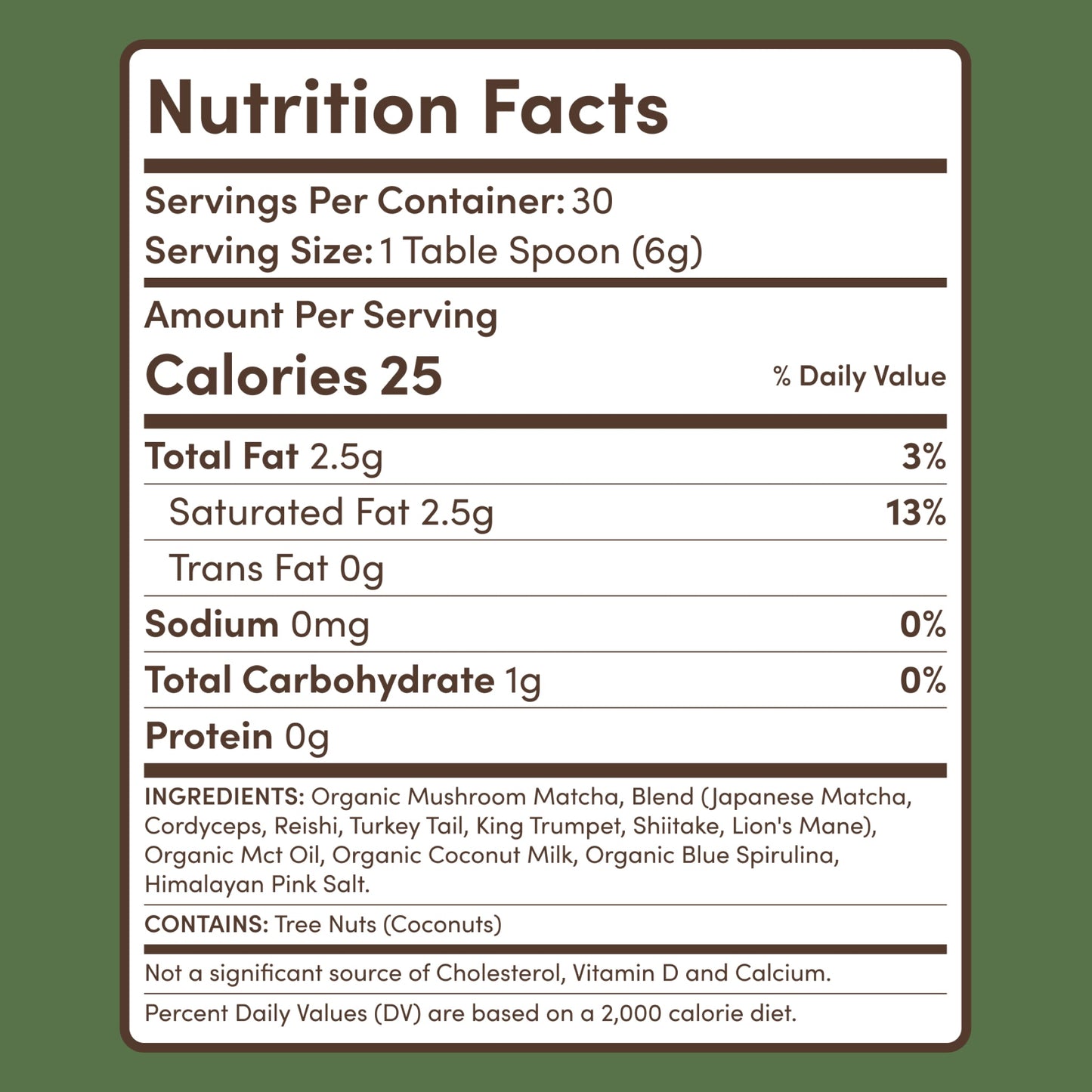 Mushroom Matcha (1 Pack - 30 Servings) - Y7KI
