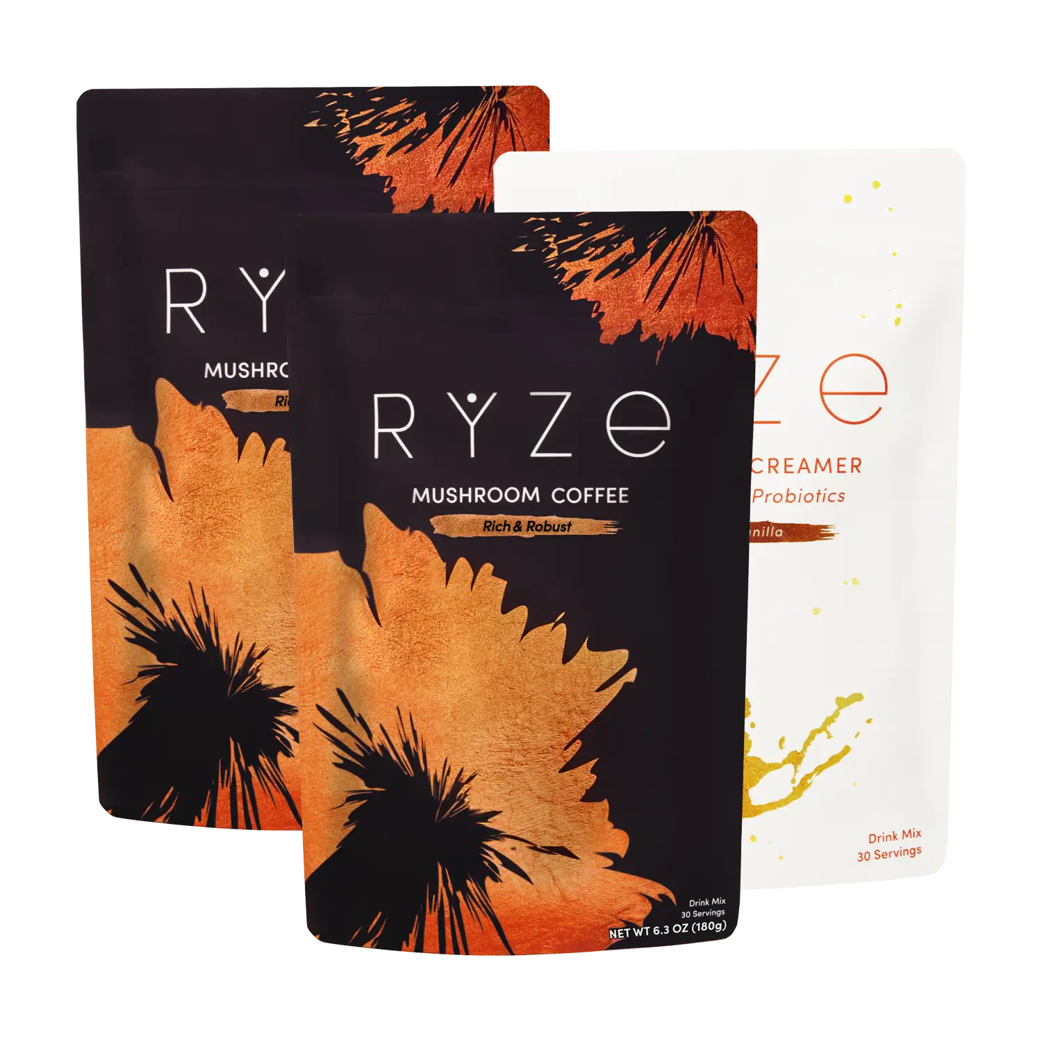RYZE Ritual Set Dark Roast + Creamer - RDF1