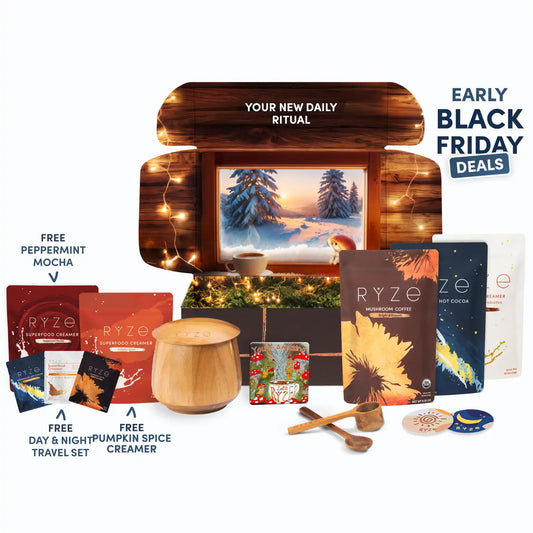 RYZE Ritual Set: Cocoa + Coffee - XGZQ