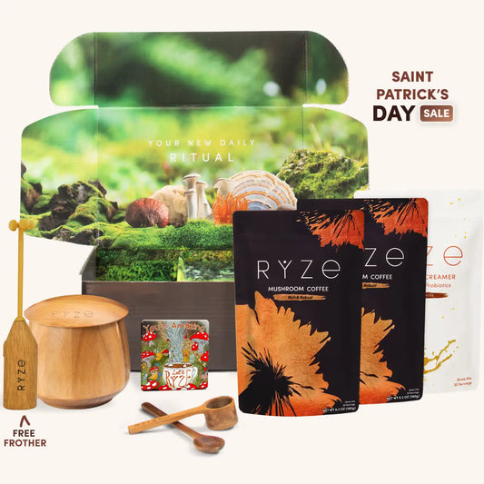 Mushroom Coffee Ritual Set - KQFV