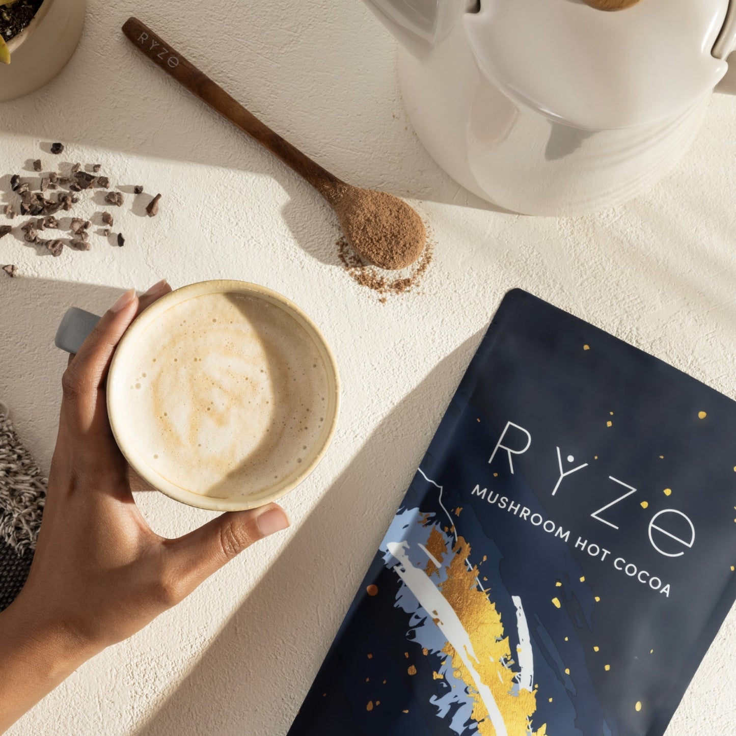 Mushroom Hot Cocoa (1 Pack - 20 Servings) - 58IK