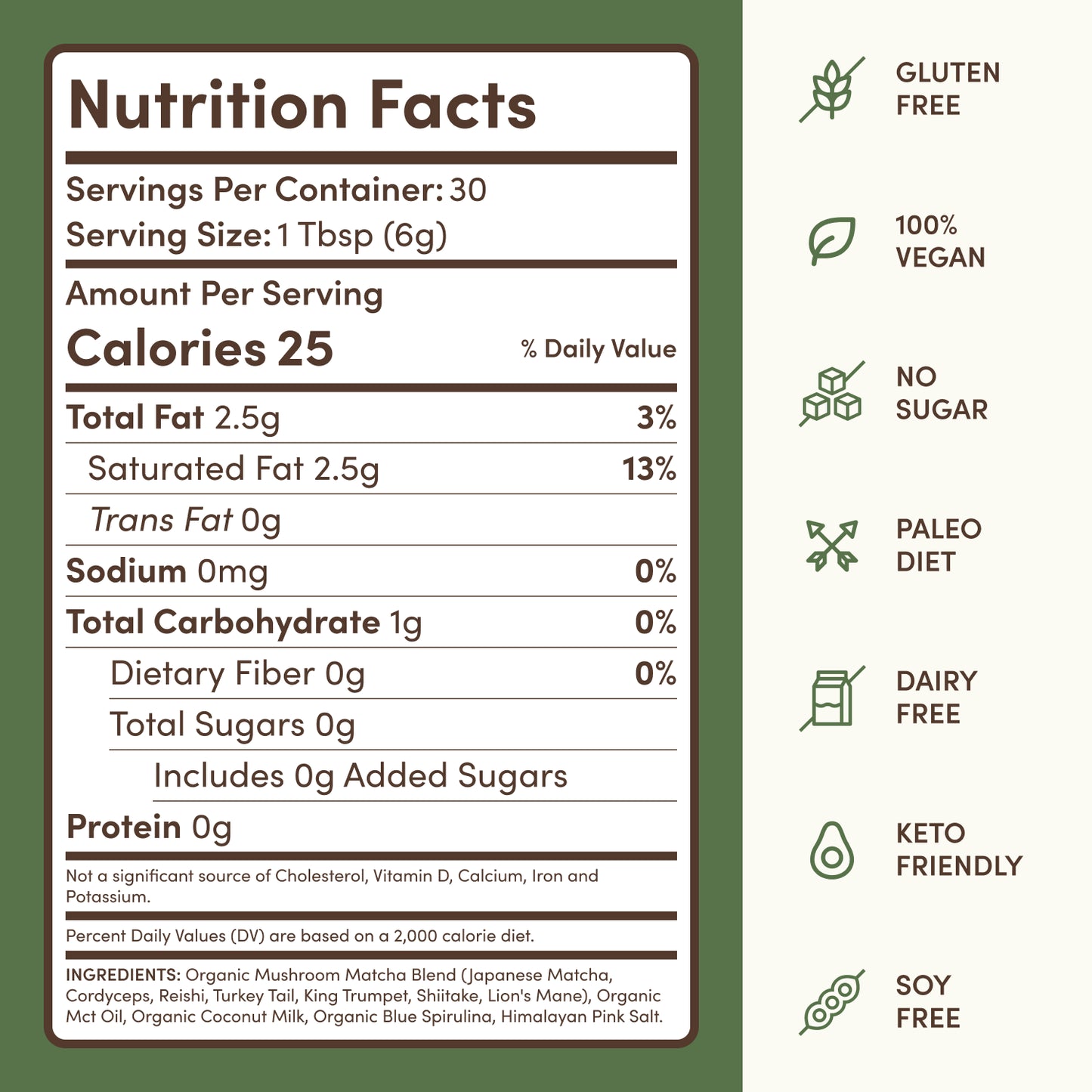 Mushroom Matcha Starter Kit (60 Servings) - 6KJ1