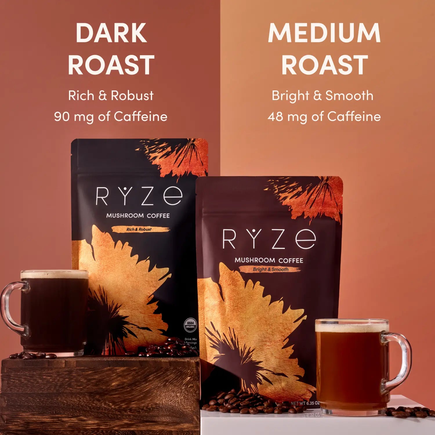 RYZE Ritual Set Dark Roast (90 Day Plan) - J45N