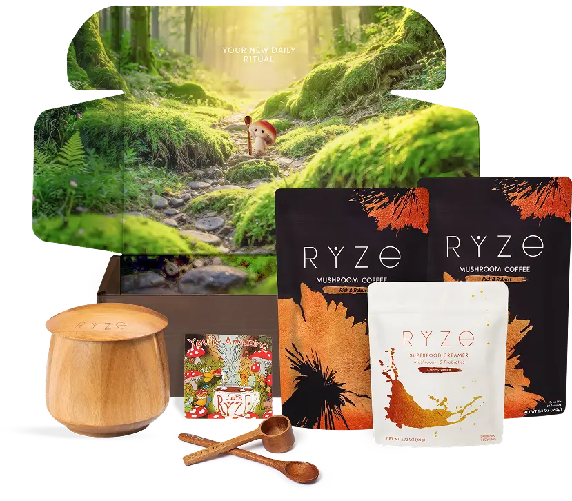 RYZE Ritual Set Dark Roast (90 Day Plan) - J45N