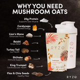 Mushroom Overnight Oats Pack (14 Servings) - CEDI