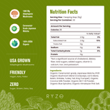 RYZE Mushroom Matcha - with 6 Organic Adaptogenic Mushrooms Grown In USA and Ceremonial-Grade Japanese Matcha - D62X